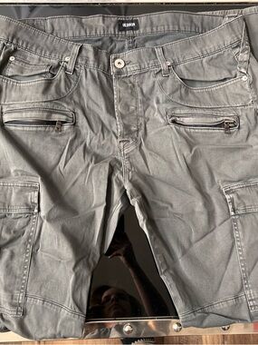 Hudson Jeans Men’s Grey Cargo Pants